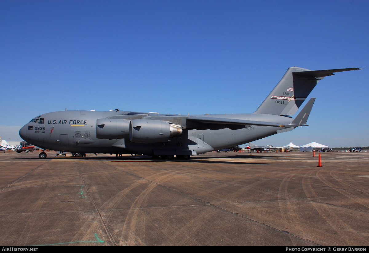 Aircraft Photo of 90-0535 / 00535 | McDonnell Douglas C-17A Globemaster III | USA - Air Force | AirHistory.net #285627