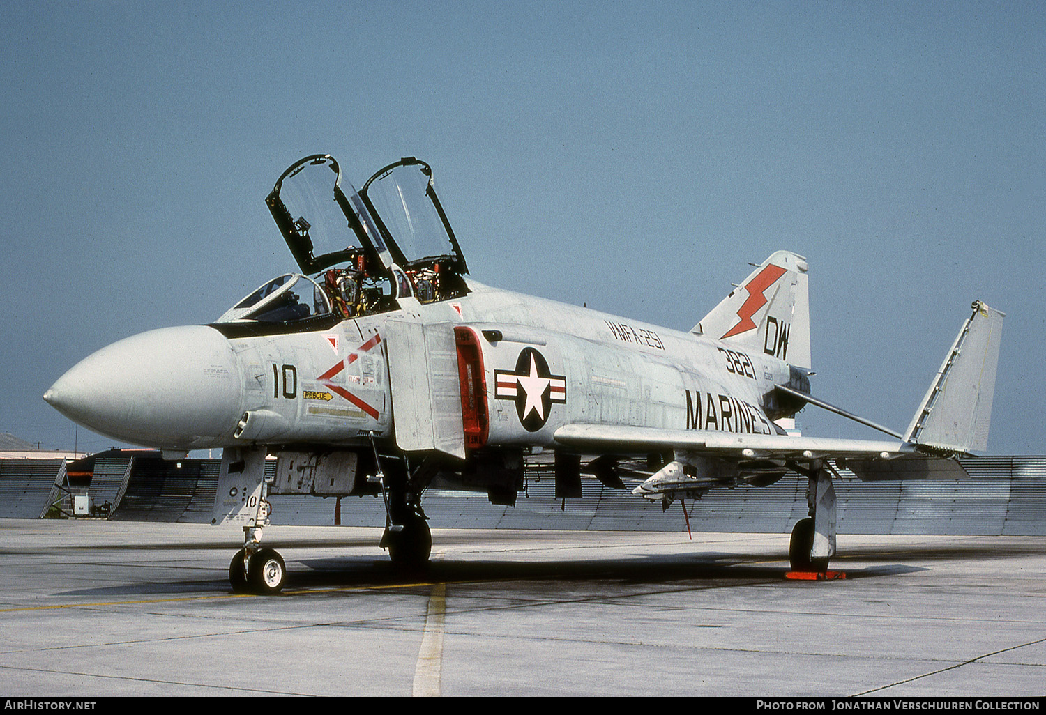 Aircraft Photo of 153821 | McDonnell Douglas F-4S Phantom II | USA - Marines | AirHistory.net #285631