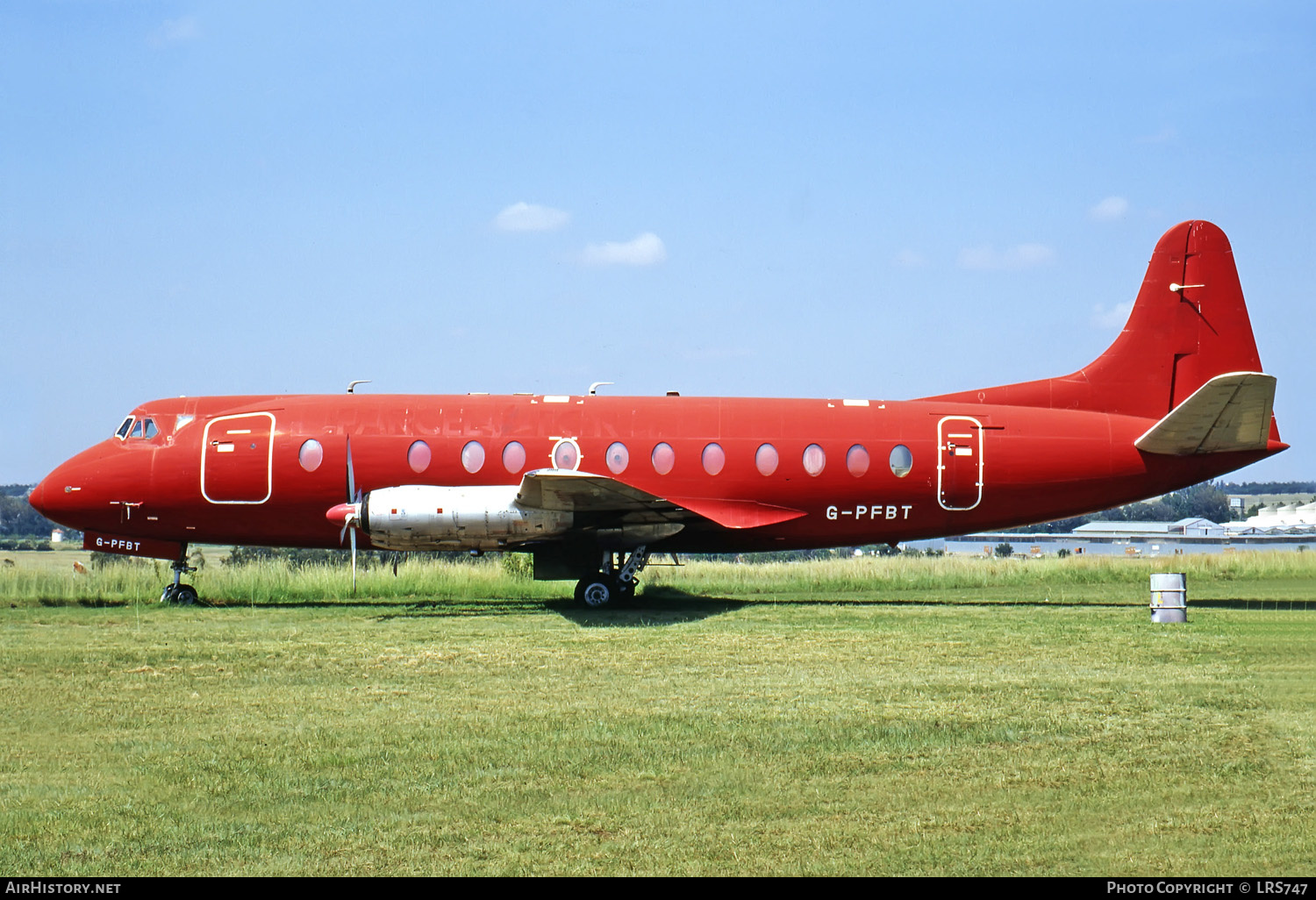 Aircraft Photo of G-PFBT | Vickers 806 Viscount | AirHistory.net #285651