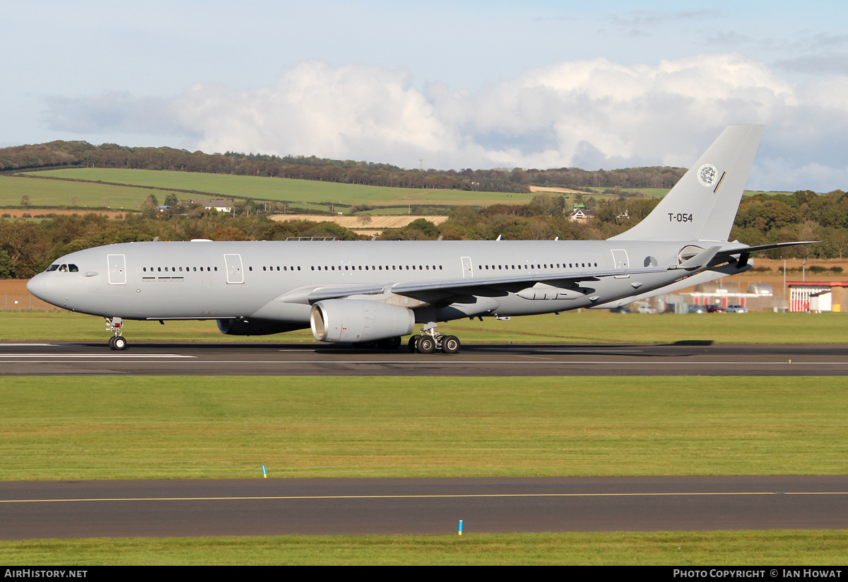Aircraft Photo of T-054 | Airbus A330-243MRTT | Netherlands - Air Force | AirHistory.net #285654
