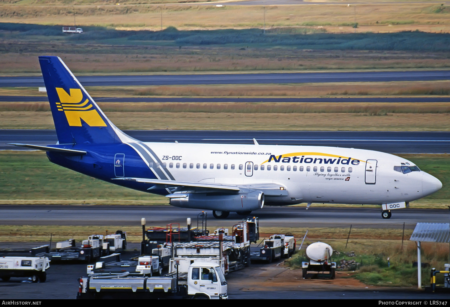 Aircraft Photo of ZS-OOC | Boeing 737-258/Adv | Nationwide Airlines | AirHistory.net #285670