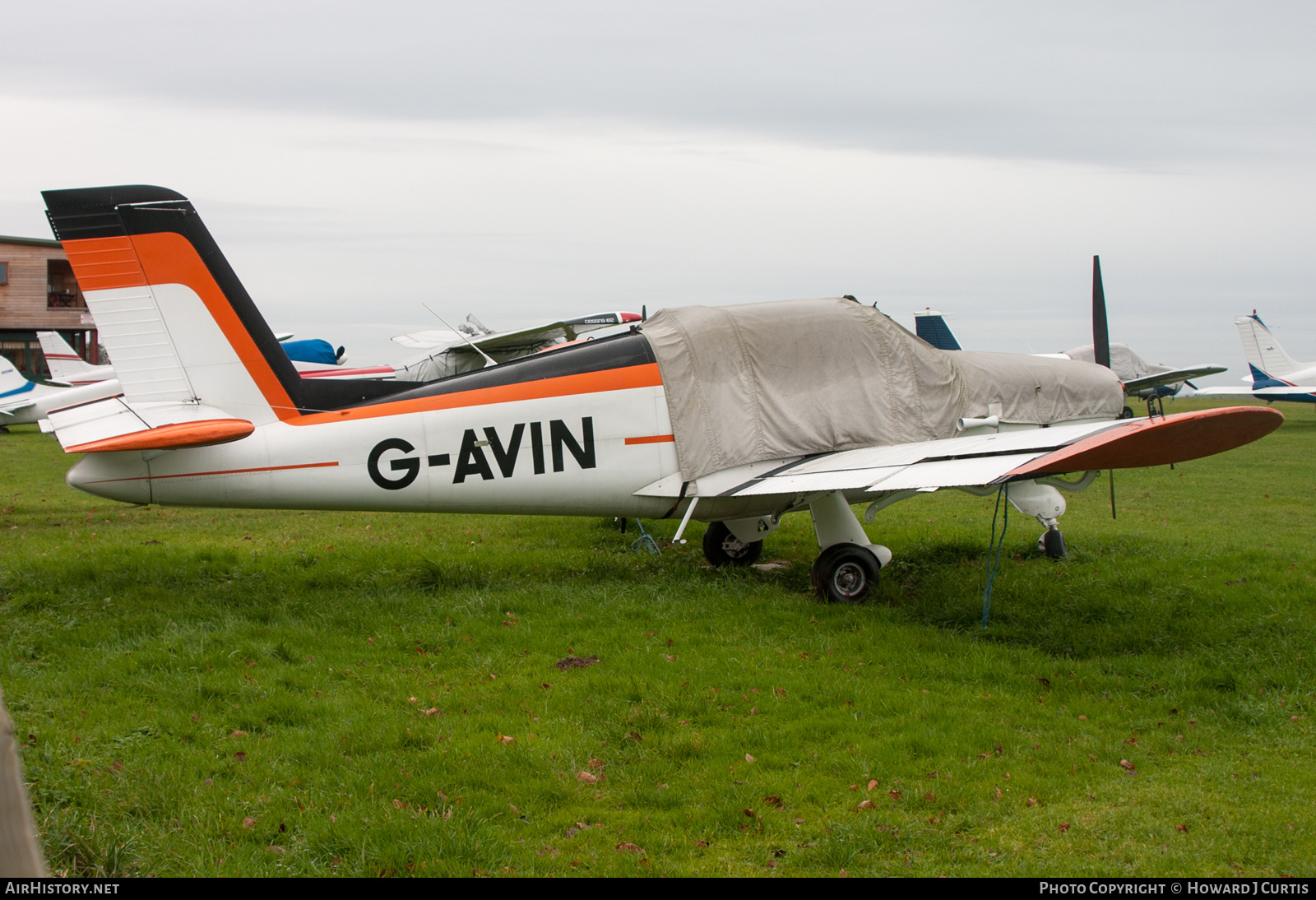 Aircraft Photo of G-AVIN | Socata MS-880B Rallye Club | AirHistory.net #285698