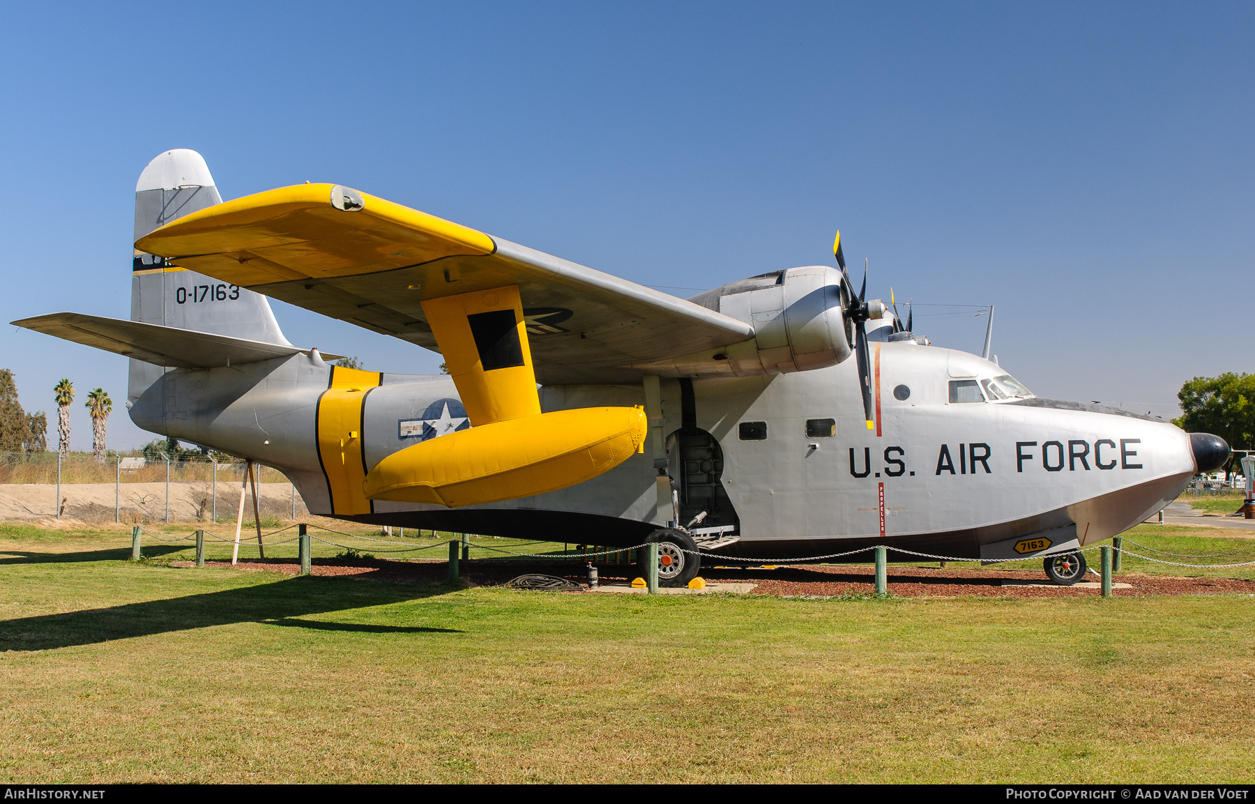 Aircraft Photo of 51-7163 / 0-17163 | Grumman HU-16B Albatross | USA - Air Force | AirHistory.net #285718