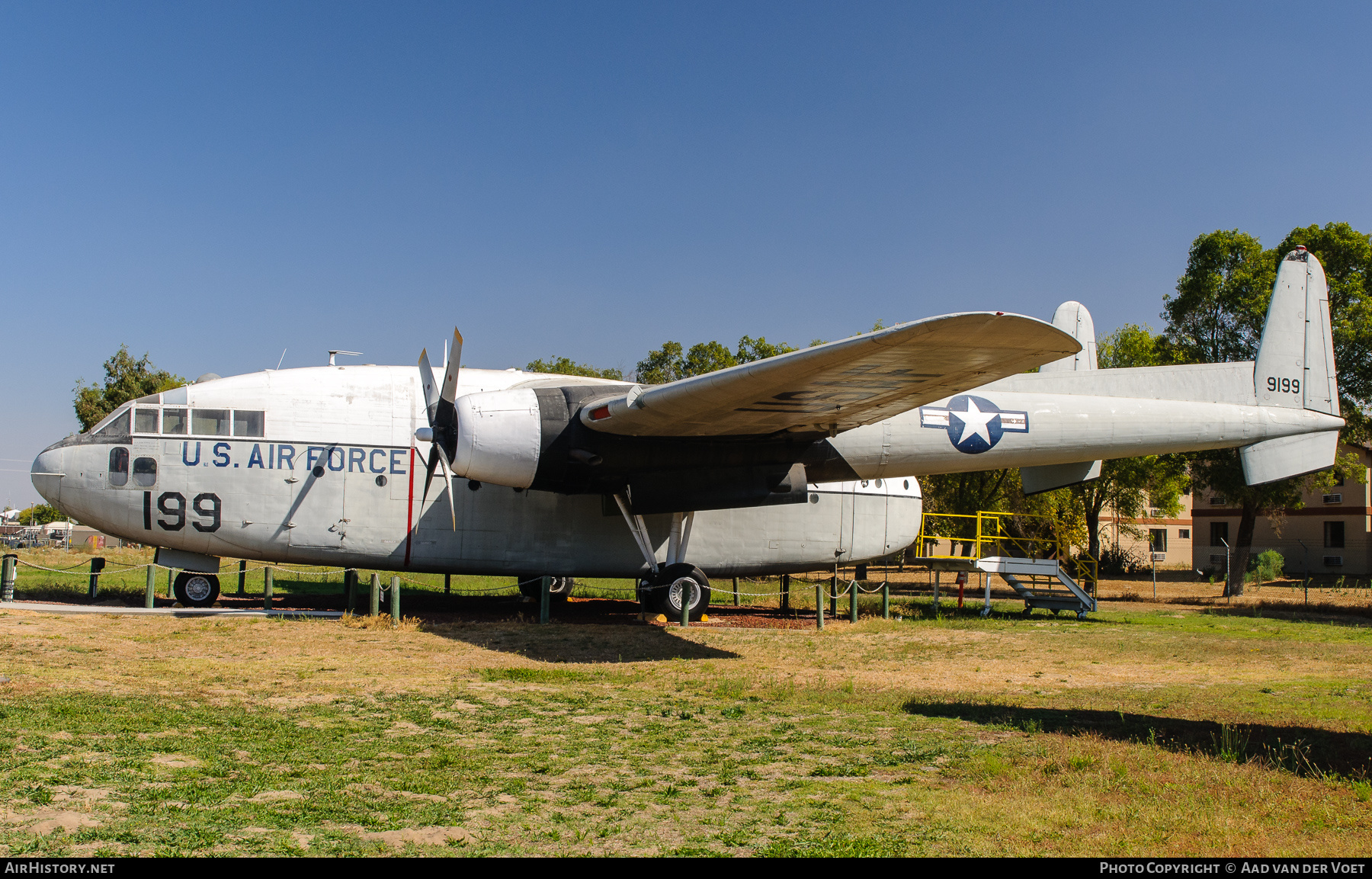 Aircraft Photo of 49-199 / 9199 | Fairchild C-119C Flying Boxcar | USA - Air Force | AirHistory.net #285733