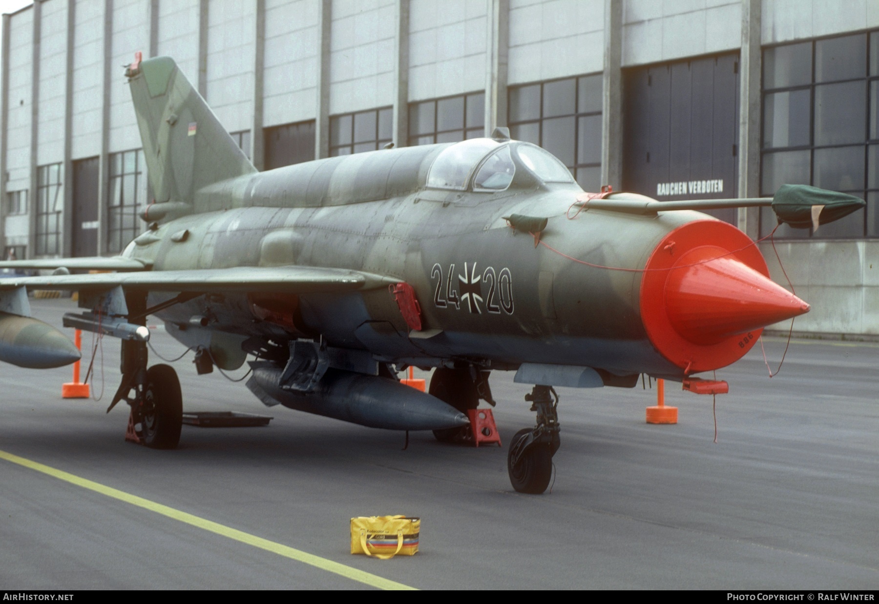 Aircraft Photo of 2420 | Mikoyan-Gurevich MiG-21bis | Germany - Air Force | AirHistory.net #285735