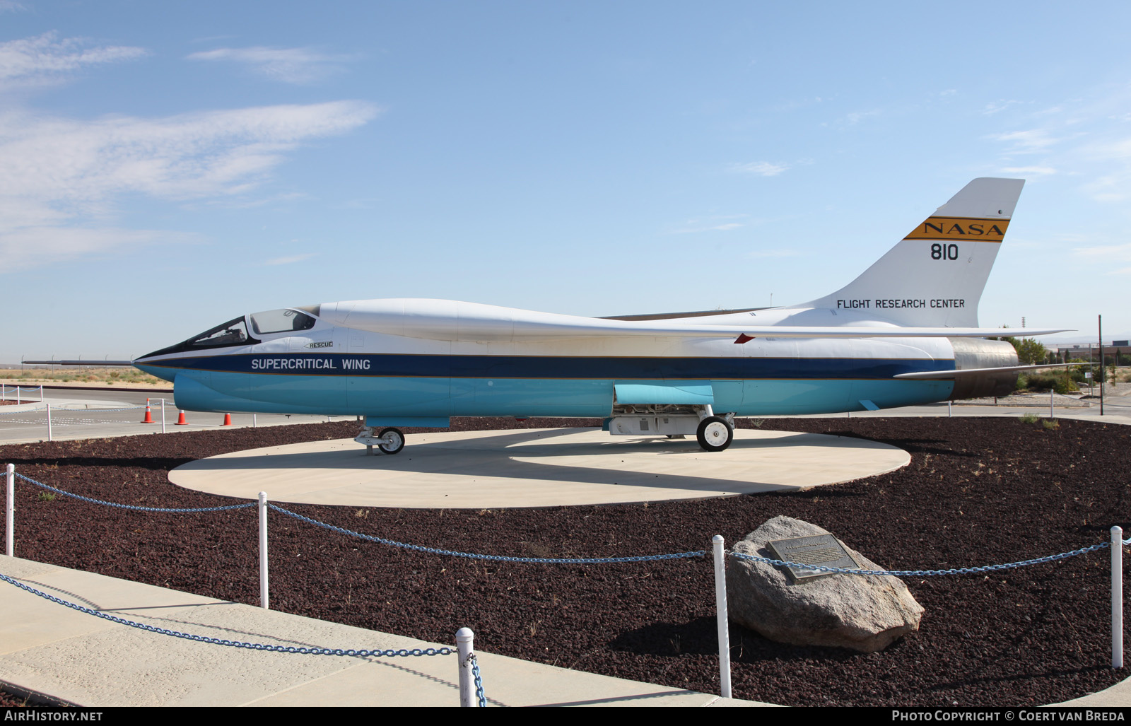 Aircraft Photo of NASA 810 | Vought F-8A Crusader | NASA - National Aeronautics and Space Administration | AirHistory.net #285766