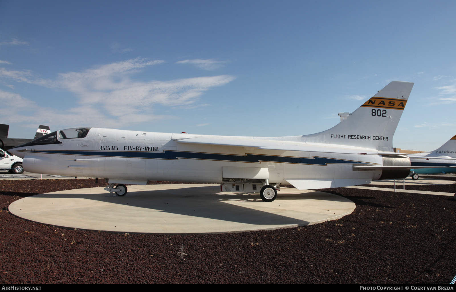 Aircraft Photo of NASA 802 | Vought F-8C Crusader | NASA - National Aeronautics and Space Administration | AirHistory.net #285767