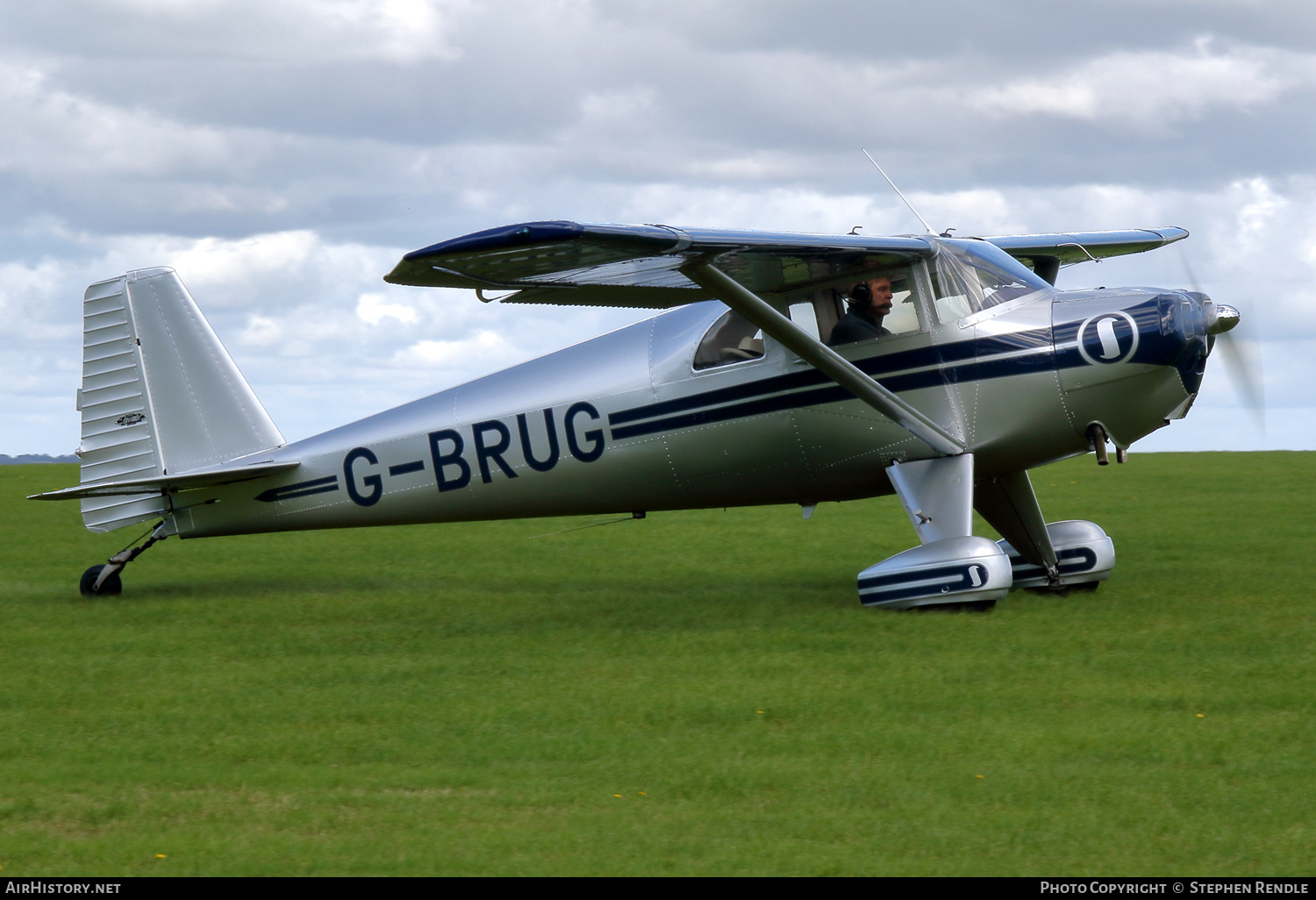 Aircraft Photo of G-BRUG | Luscombe 8E Silvaire Deluxe | AirHistory.net #285795