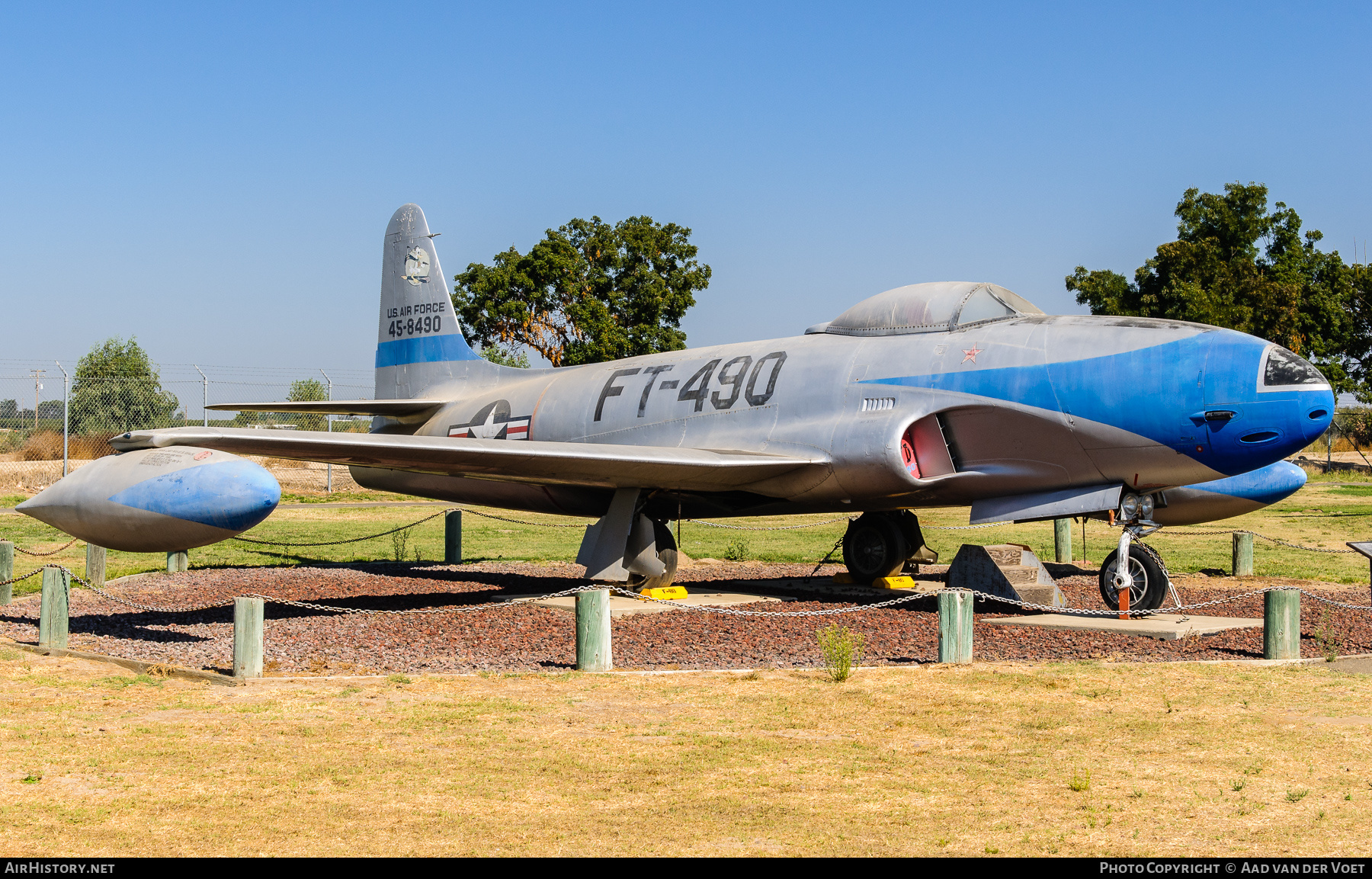Aircraft Photo of 45-8490 | Lockheed F-80B Shooting Star | USA - Air Force | AirHistory.net #285815