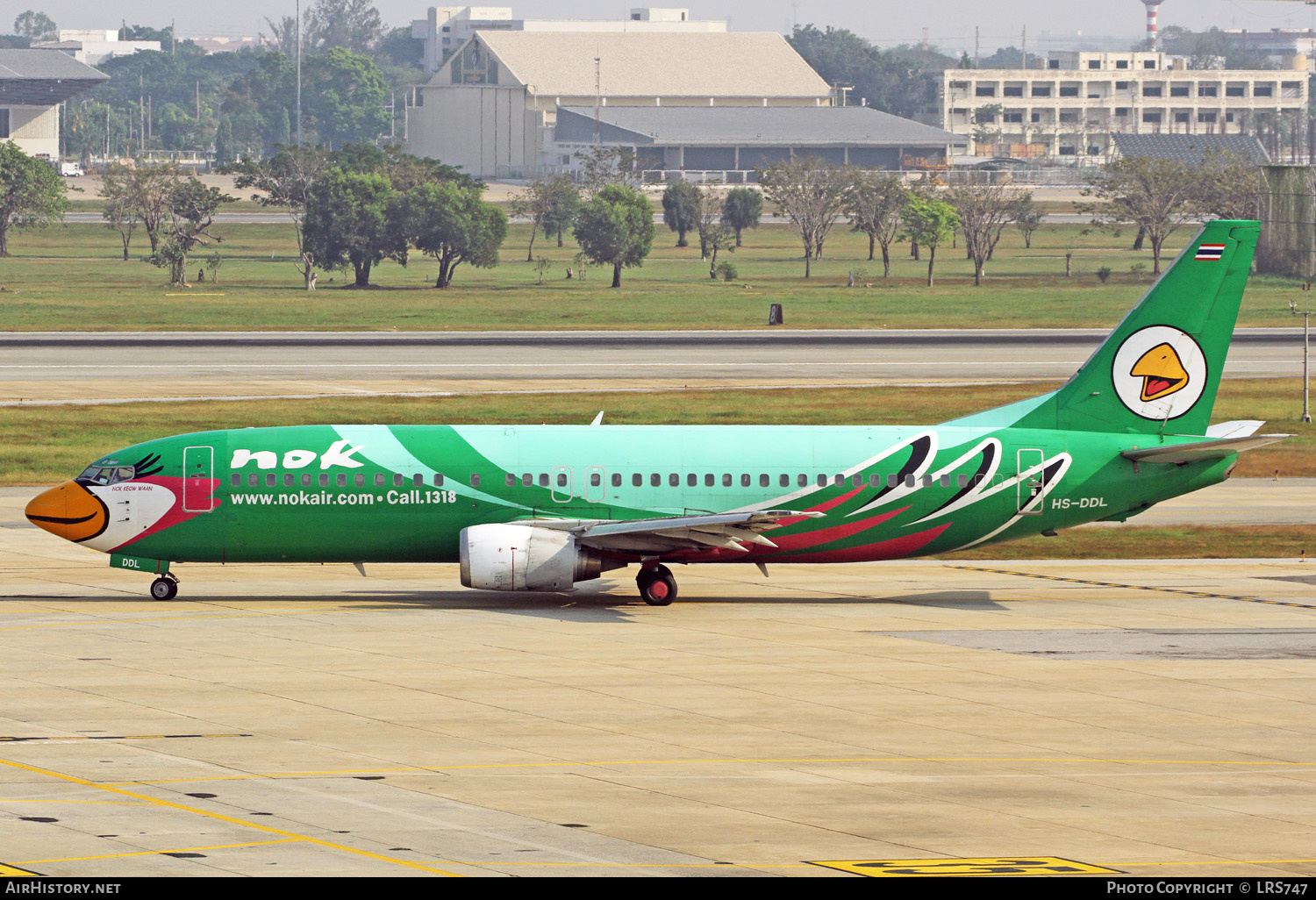 Aircraft Photo of HS-DDL | Boeing 737-4Y0 | Nok Air | AirHistory.net #285843