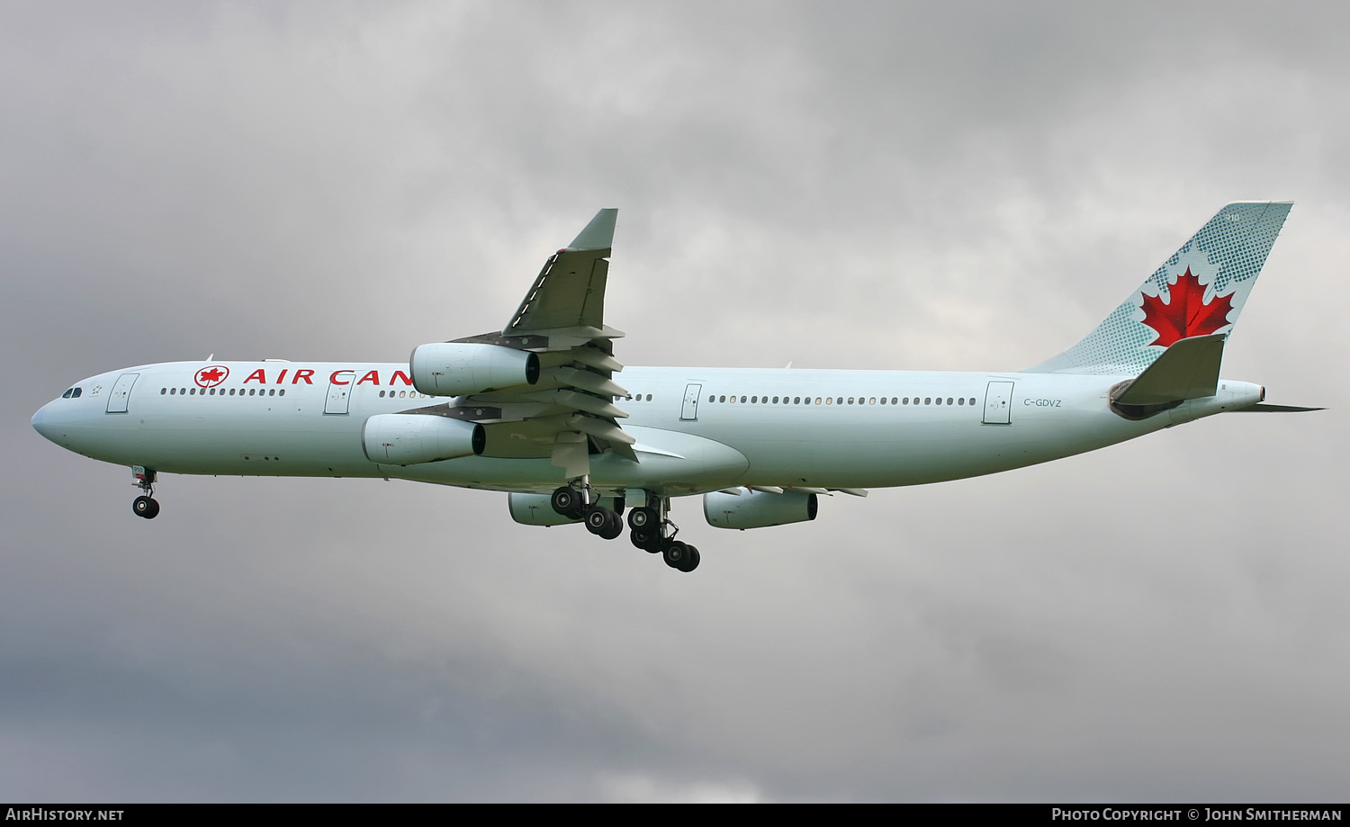 Aircraft Photo of C-GDVZ | Airbus A340-313X | Air Canada | AirHistory.net #285859