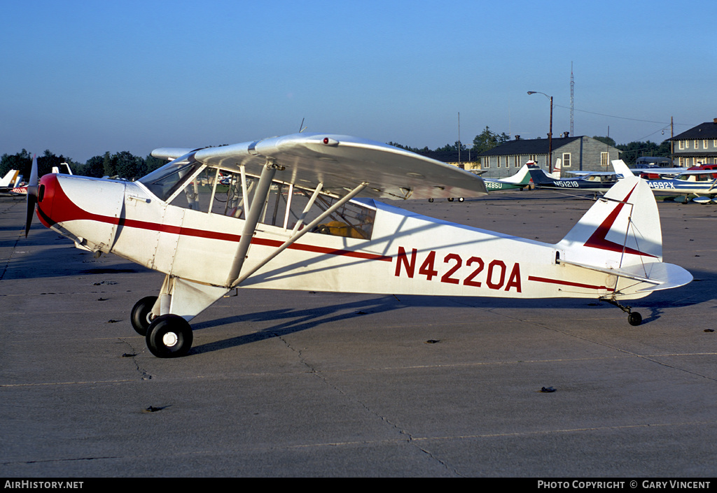 Aircraft Photo of N4220A | Piper L-21A Super Cub | AirHistory.net #285894