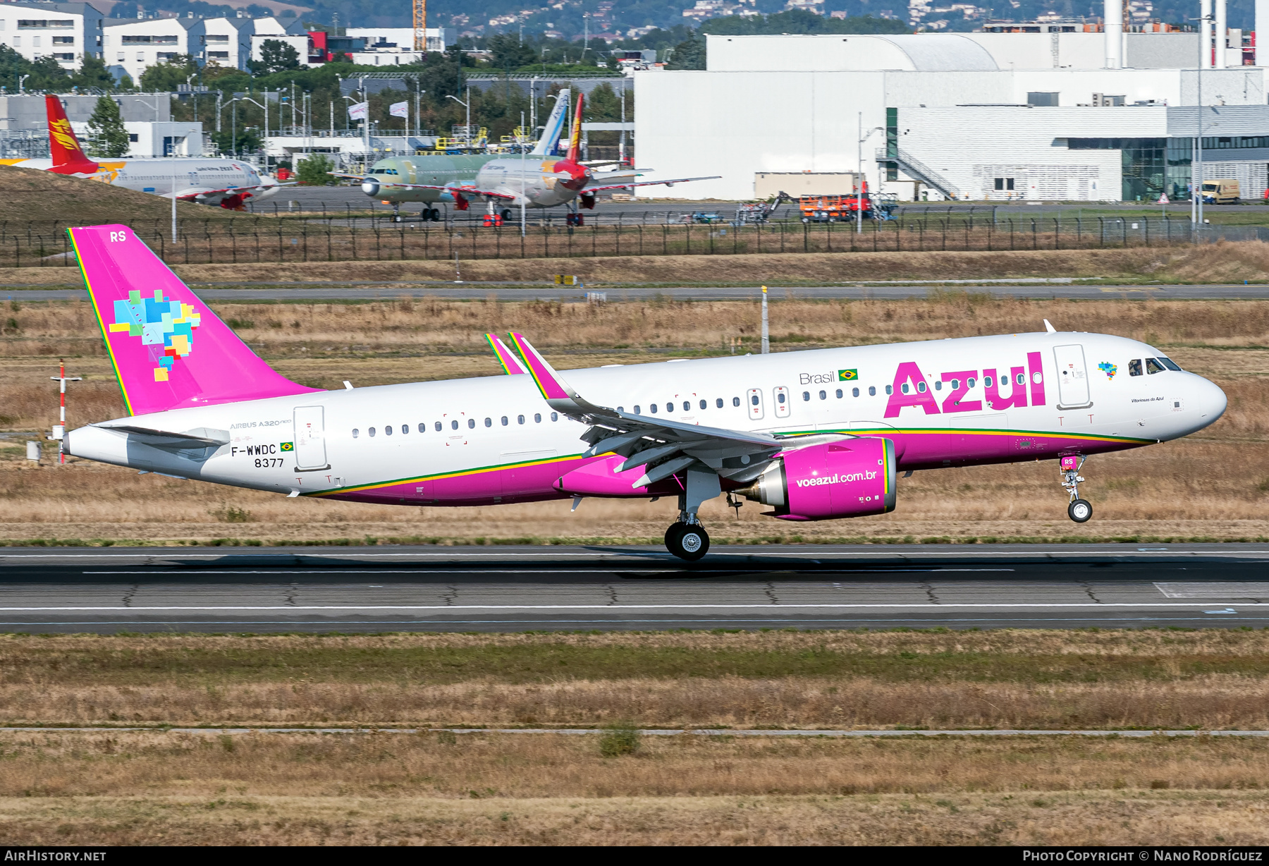 Aircraft Photo of F-WWDC | Airbus A320-251N | Azul Linhas Aéreas Brasileiras | AirHistory.net #285902