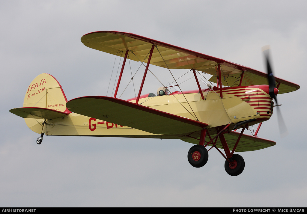 Aircraft Photo of G-BRXP | Stampe-Vertongen SV-4B | SFASA - Service de la Formation Aéronautique et des Sports Aériens | AirHistory.net #285903