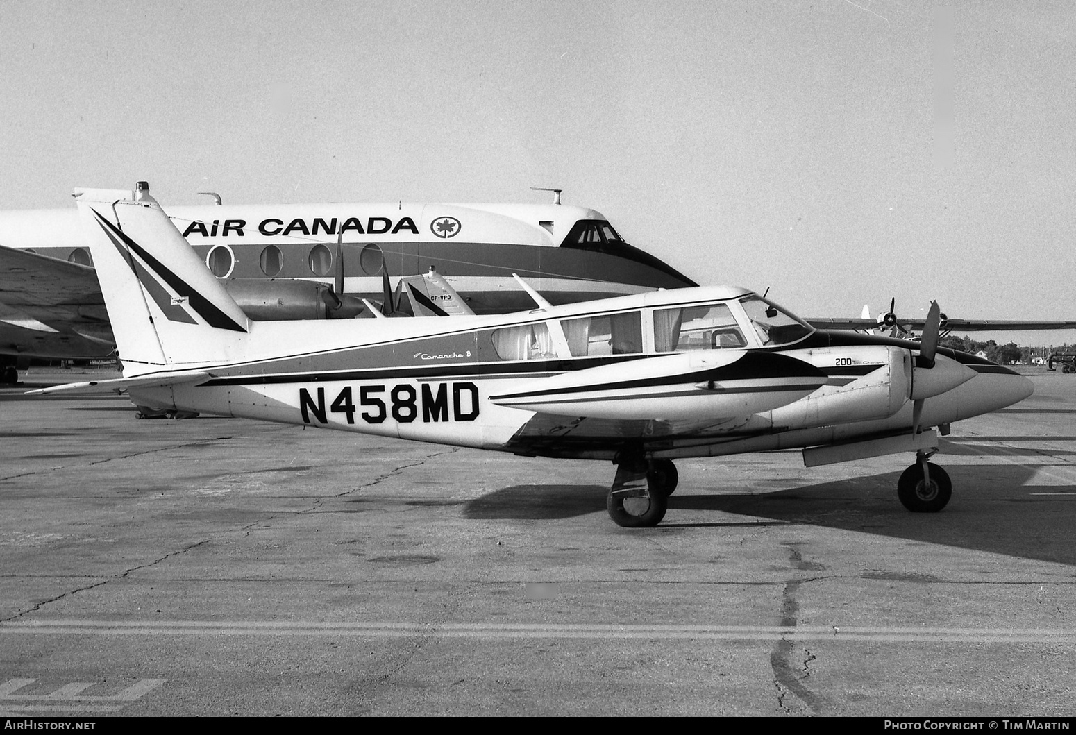 Aircraft Photo of N458MD | Piper PA-30-160 Turbo Twin Comanche B | AirHistory.net #285905