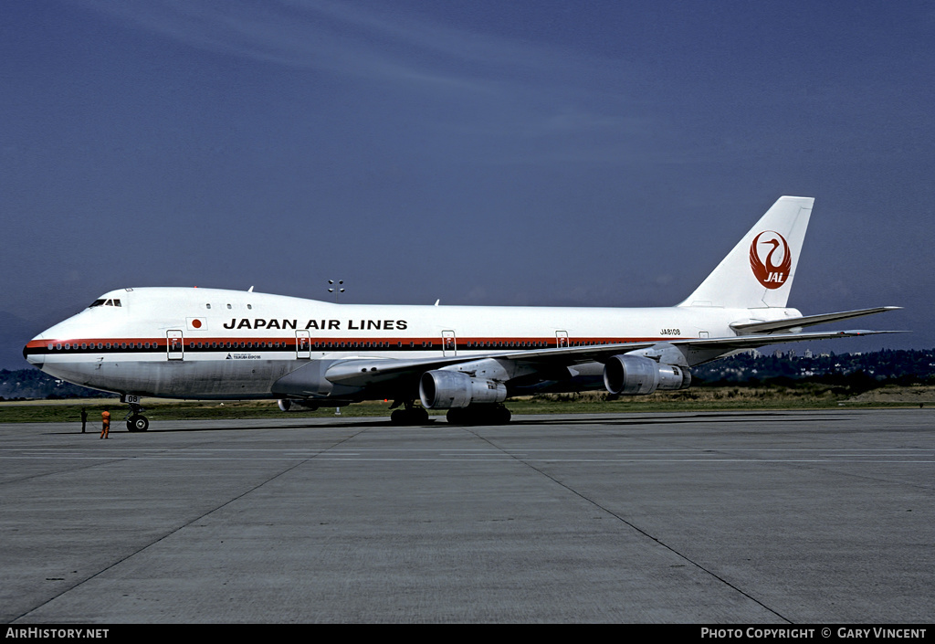 Aircraft Photo of JA8108 | Boeing 747-246B | Japan Air Lines - JAL | AirHistory.net #285925