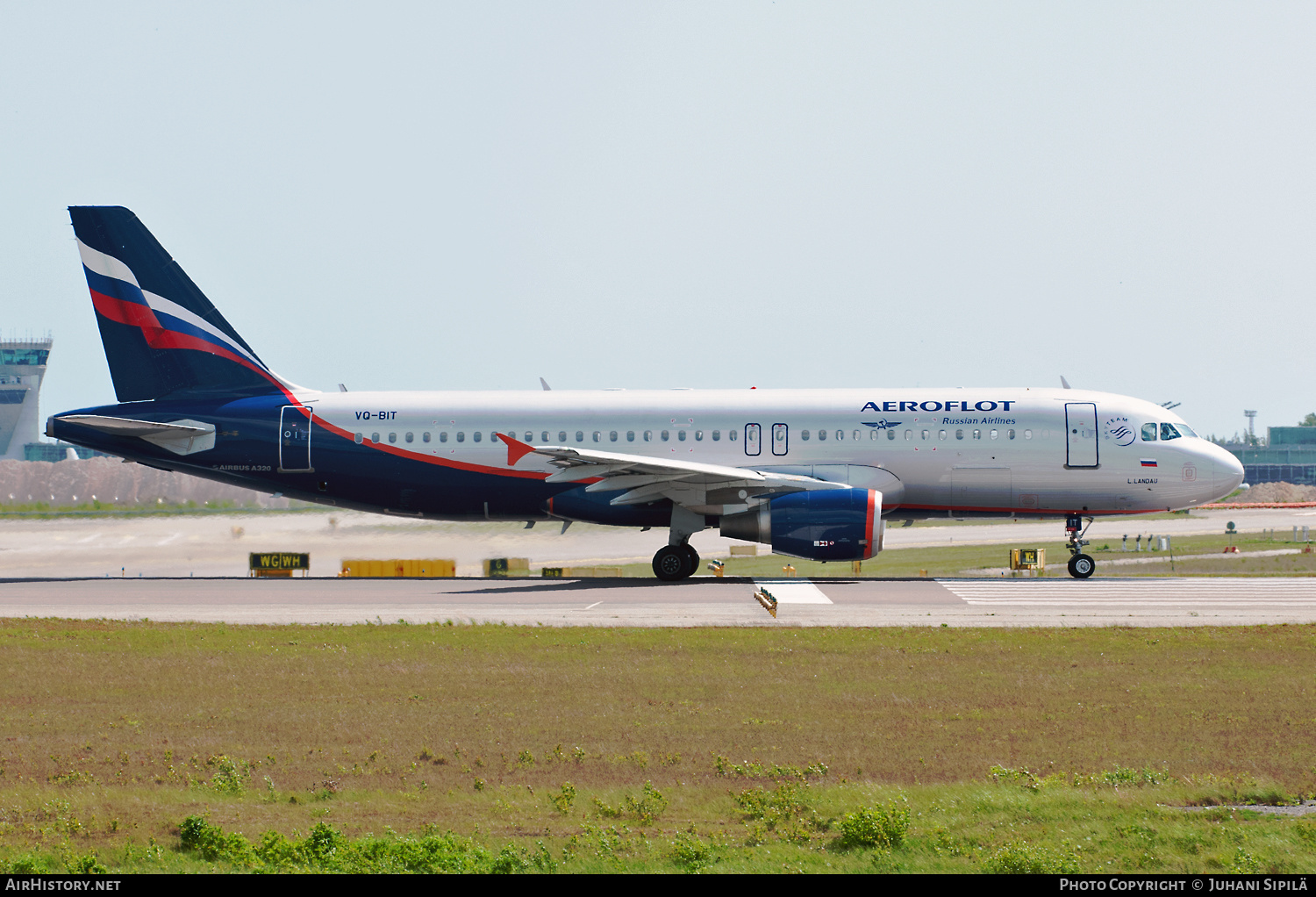 Aircraft Photo of VQ-BIT | Airbus A320-214 | Aeroflot - Russian Airlines | AirHistory.net #285929