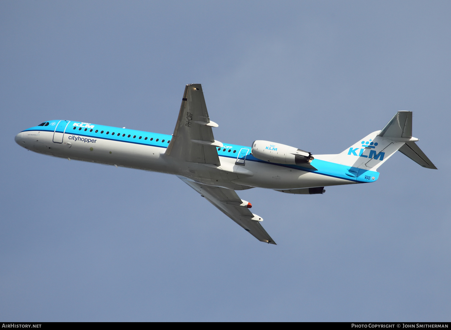 Aircraft Photo of PH-OFP | Fokker 100 (F28-0100) | KLM Cityhopper | AirHistory.net #285935