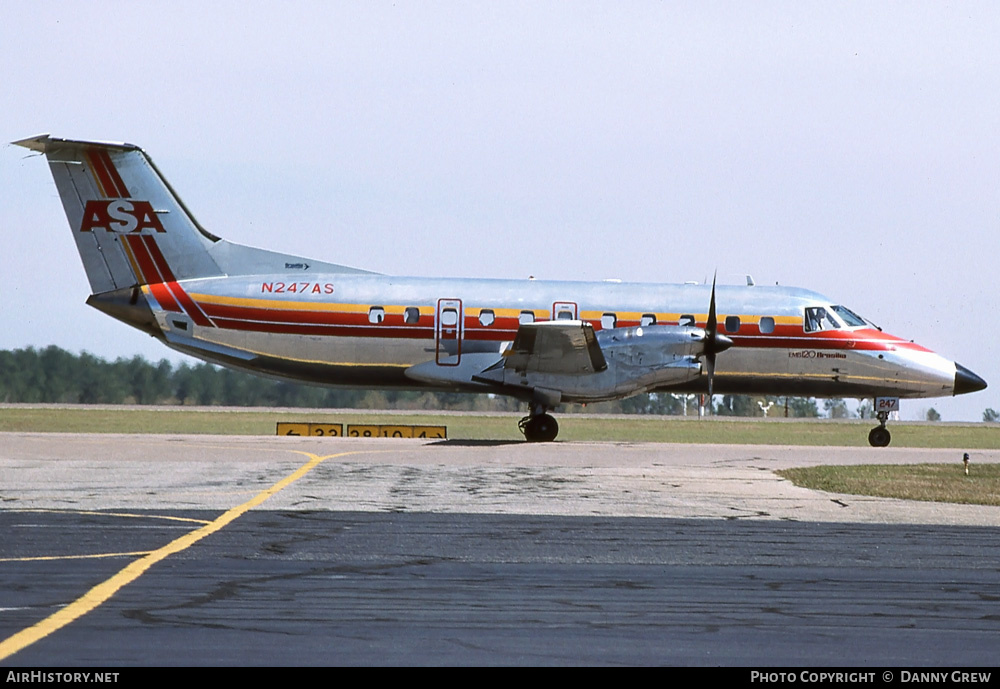 Aircraft Photo of N247AS | Embraer EMB-120ER Brasilia | ASA - Atlantic Southeast Airlines | AirHistory.net #285952