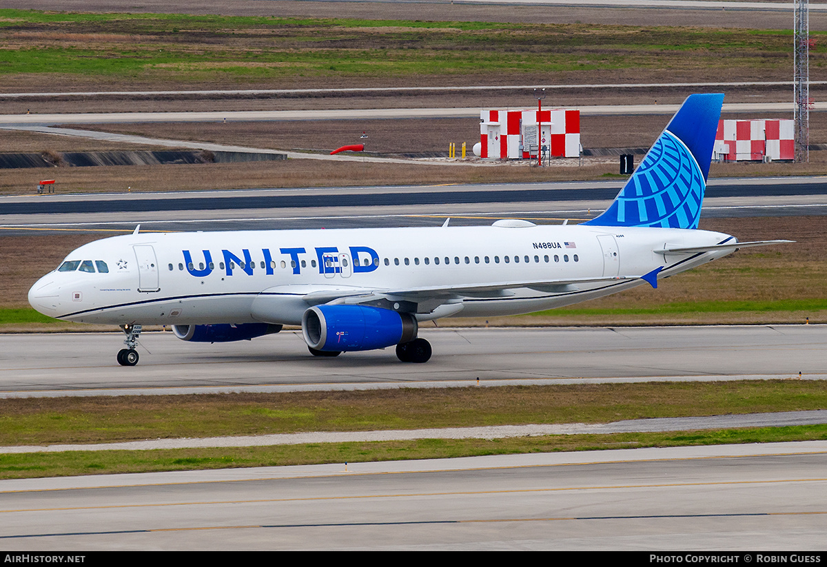 Aircraft Photo of N488UA | Airbus A320-232 | United Airlines | AirHistory.net #285972