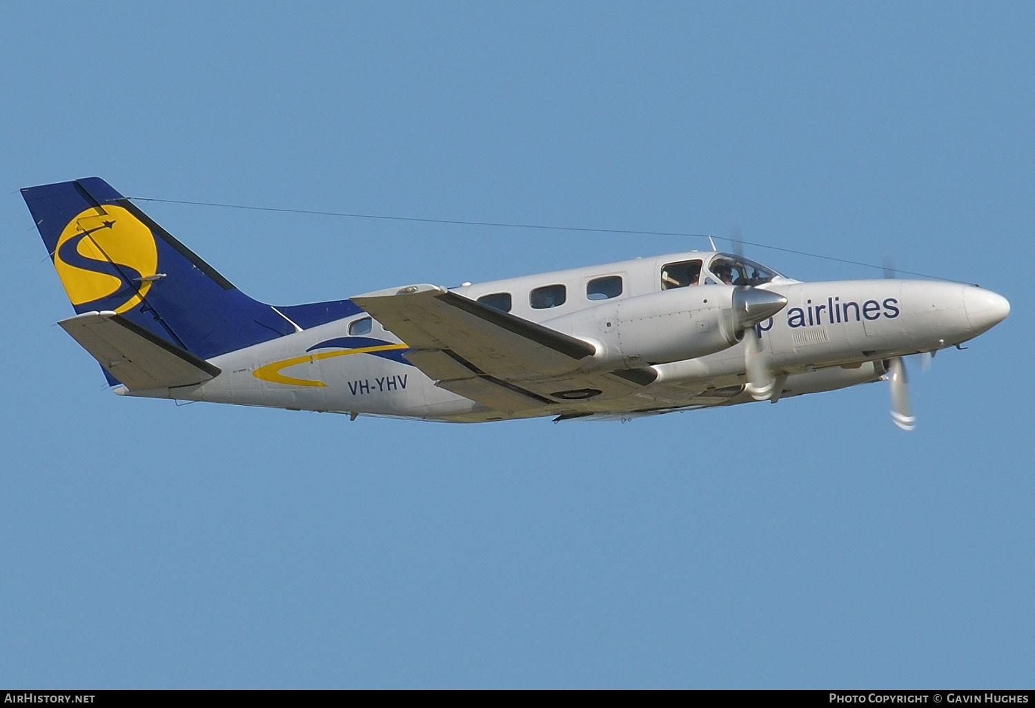 Aircraft Photo of VH-YHV | Cessna 441 Conquest | Sharp Airlines | AirHistory.net #285974