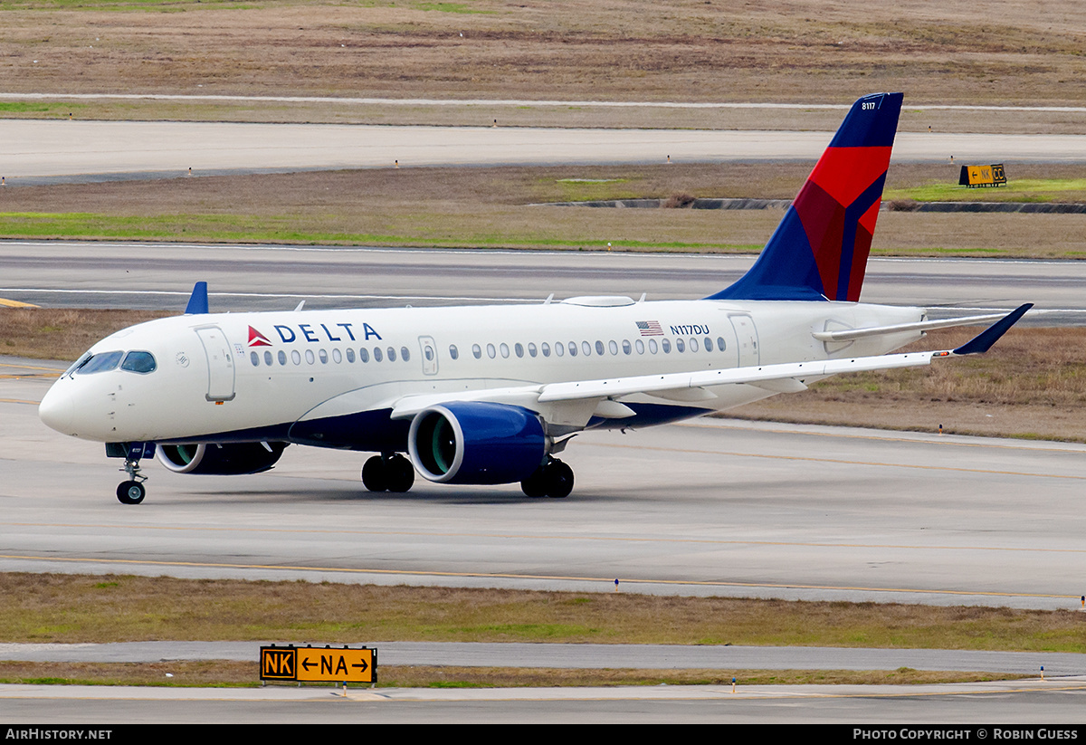 Aircraft Photo of N117DU | Airbus A220-171 (BD-500-1A10) | Delta Air Lines | AirHistory.net #285976
