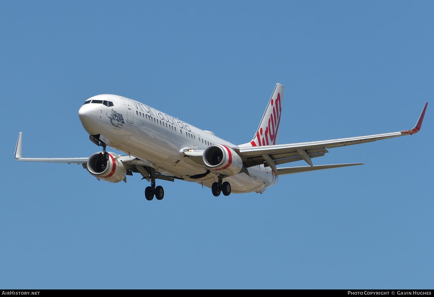Aircraft Photo of VH-YFS | Boeing 737-8FE | Virgin Australia Airlines | AirHistory.net #285978