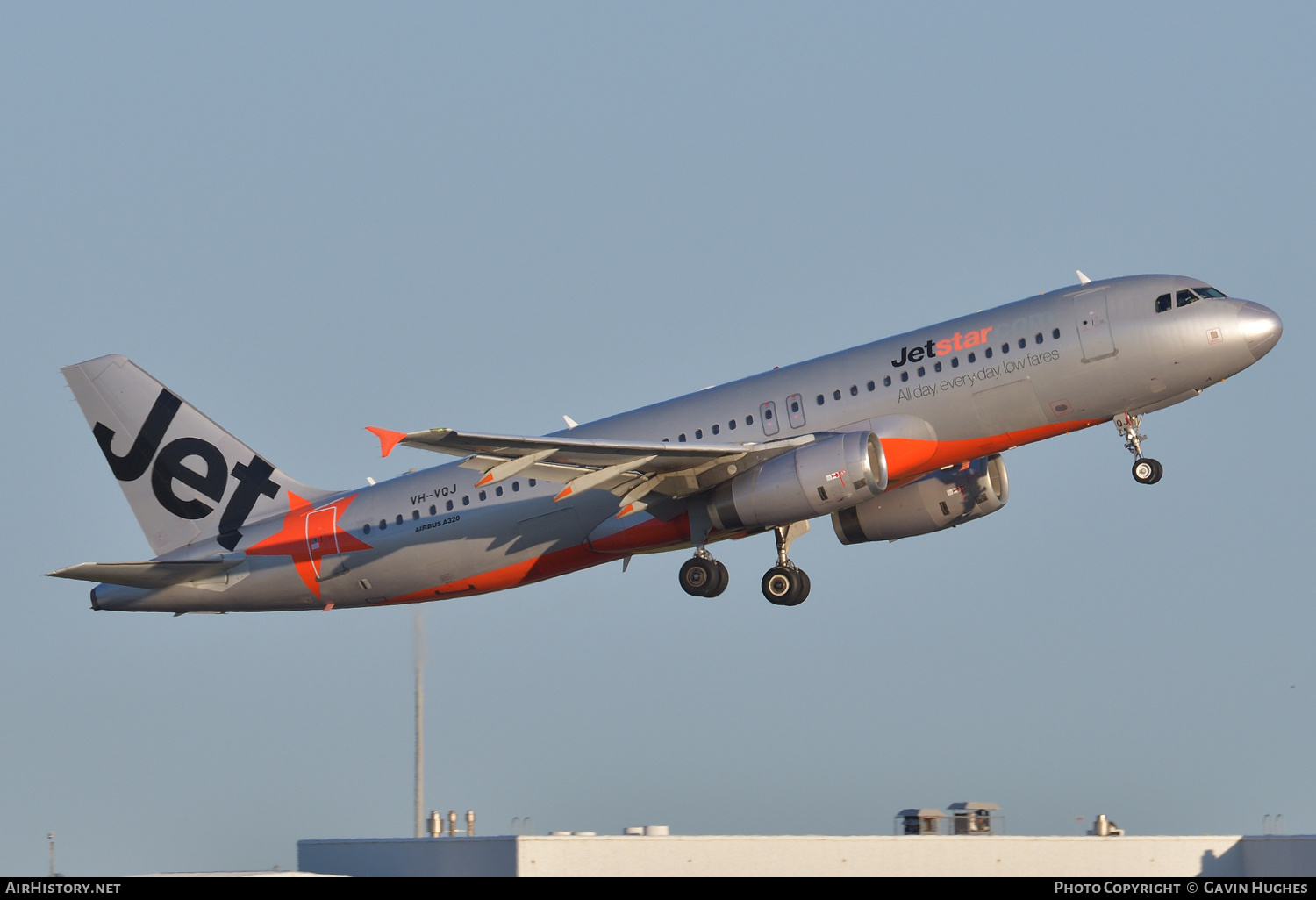 Aircraft Photo of VH-VQJ | Airbus A320-232 | Jetstar Airways | AirHistory.net #285980