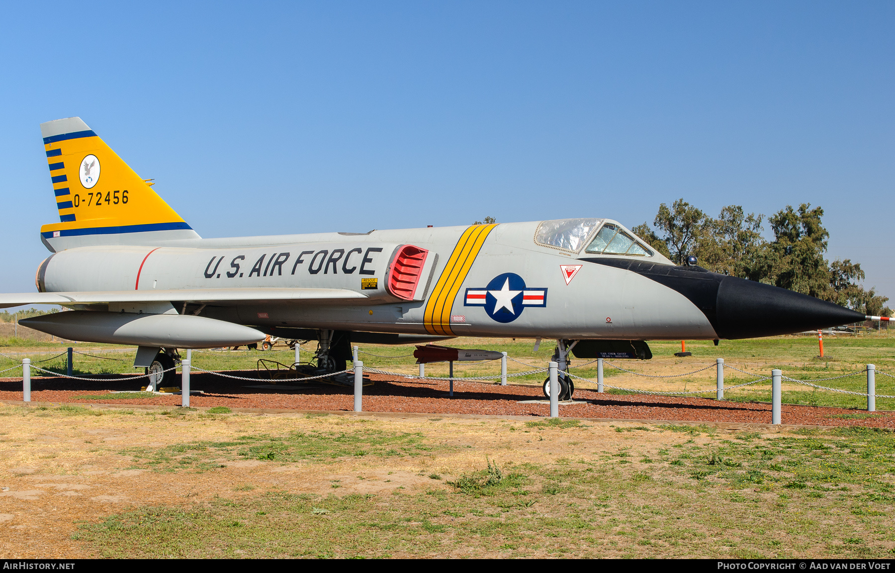 Aircraft Photo of 57-2456 / 0-72456 | Convair F-106A Delta Dart | USA - Air Force | AirHistory.net #285986