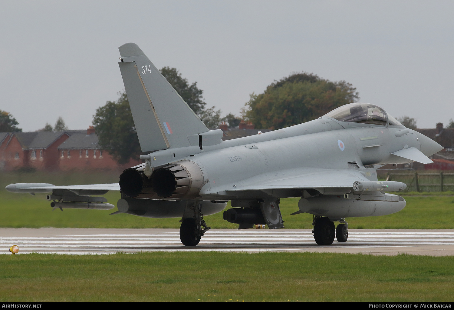 Aircraft Photo of ZK374 | Eurofighter EF-2000 Typhoon FGR4 | UK - Air Force | AirHistory.net #285991