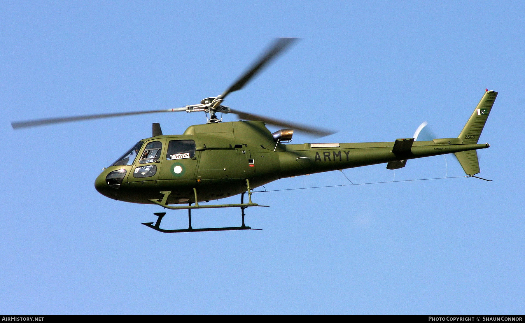 Aircraft Photo of F-WWXE / 2803 | Eurocopter AS-350B-3 Ecureuil | Pakistan - Army | AirHistory.net #285995