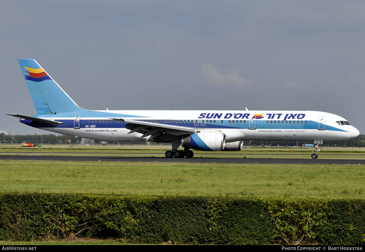 Aircraft Photo of 4X-EBT | Boeing 757-258 | Sun d'Or International Airlines | AirHistory.net #285996