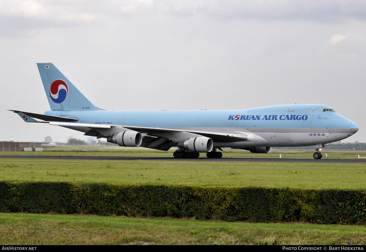 Aircraft Photo of HL7601 | Boeing 747-4B5F/ER/SCD | Korean Air Cargo | AirHistory.net #286001