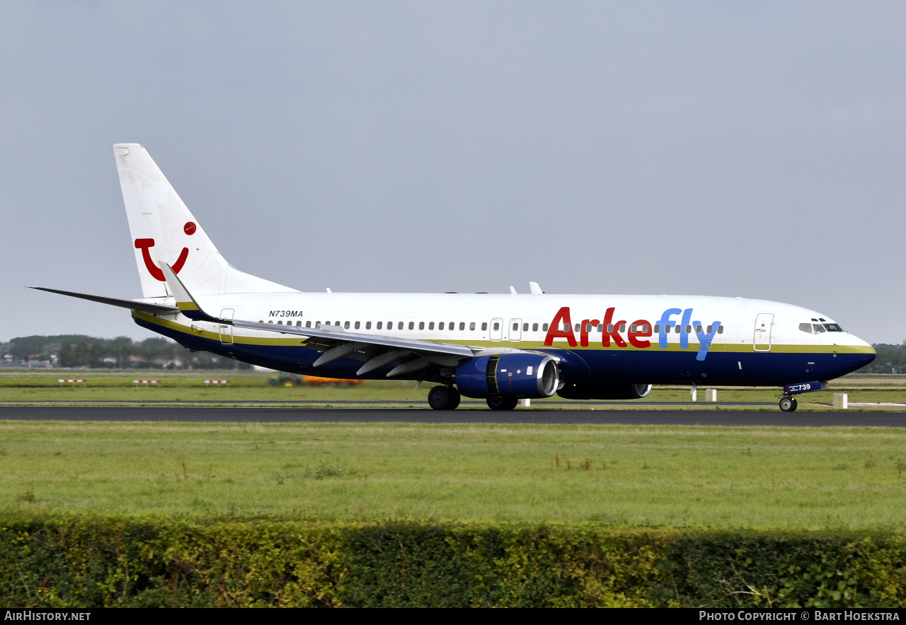 Aircraft Photo of N739MA | Boeing 737-8Q8 | ArkeFly | AirHistory.net #286003