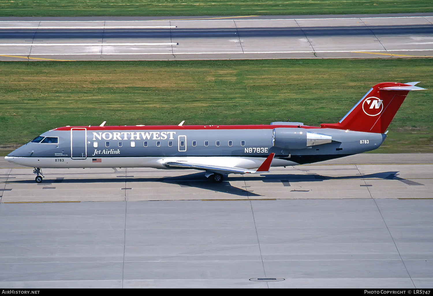Aircraft Photo of N8783E | Bombardier CRJ-440 (CL-600-2B19) | Northwest Jet Airlink | AirHistory.net #286020