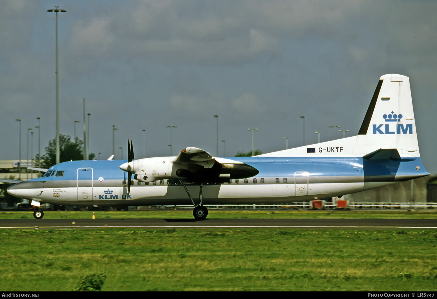 Aircraft Photo of G-UKTF | Fokker 50 | KLM UK | AirHistory.net #286023