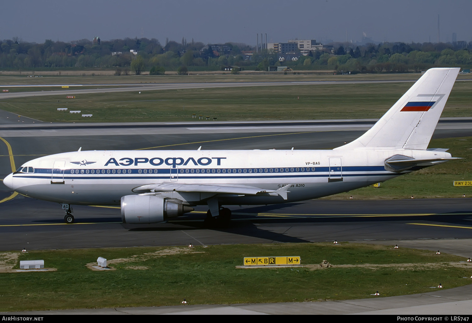 Aircraft Photo of VP-BAG | Airbus A310-304/ET | Aeroflot | AirHistory.net #286025