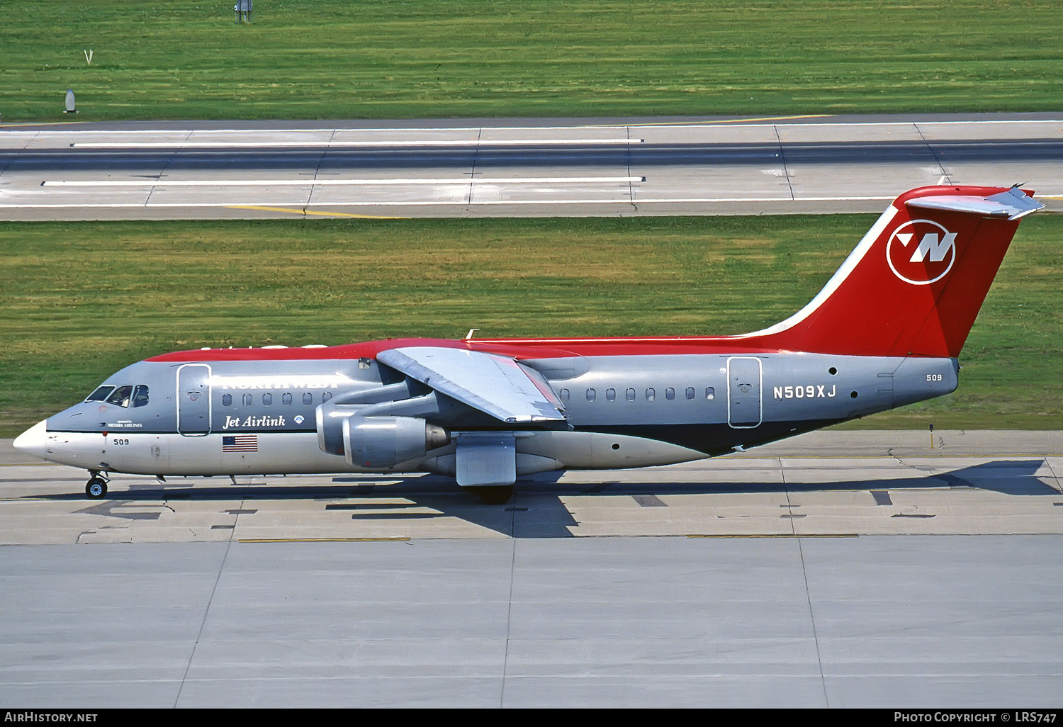 Aircraft Photo of N509XJ | British Aerospace Avro 146-RJ85 | Northwest Jet Airlink | AirHistory.net #286028