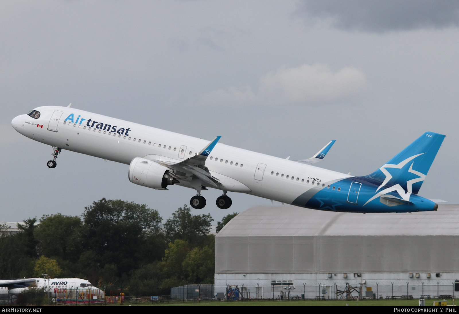 Aircraft Photo of C-GOIJ | Airbus A321-271NX | Air Transat | AirHistory.net #286029