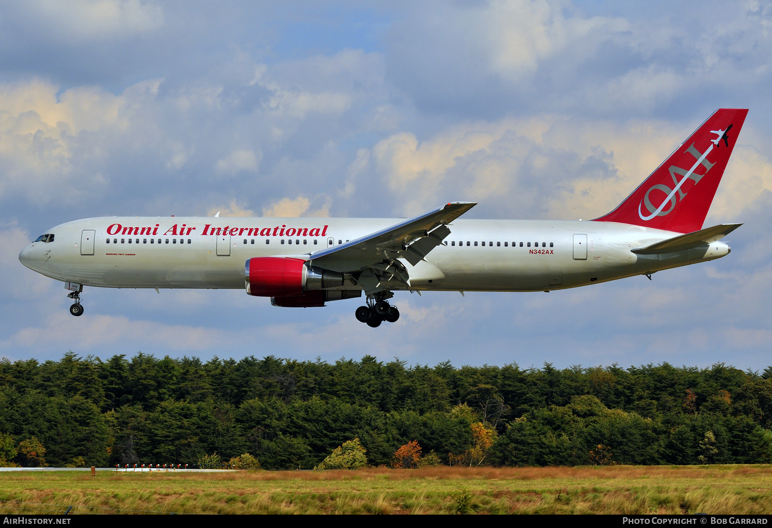 Aircraft Photo of N342AX | Boeing 767-328/ER | Omni Air International - OAI | AirHistory.net #286038