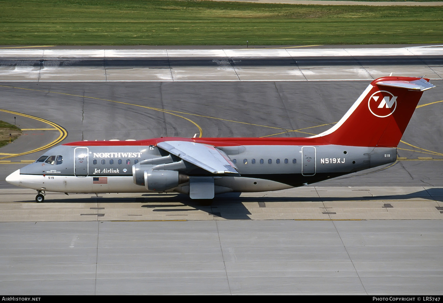 Aircraft Photo of N519XJ | British Aerospace Avro 146-RJ85 | Northwest Jet Airlink | AirHistory.net #286046