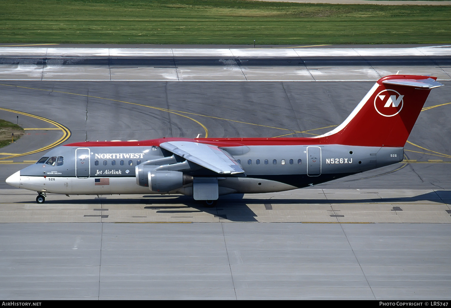 Aircraft Photo of N526XJ | British Aerospace Avro 146-RJ85 | Northwest Jet Airlink | AirHistory.net #286049