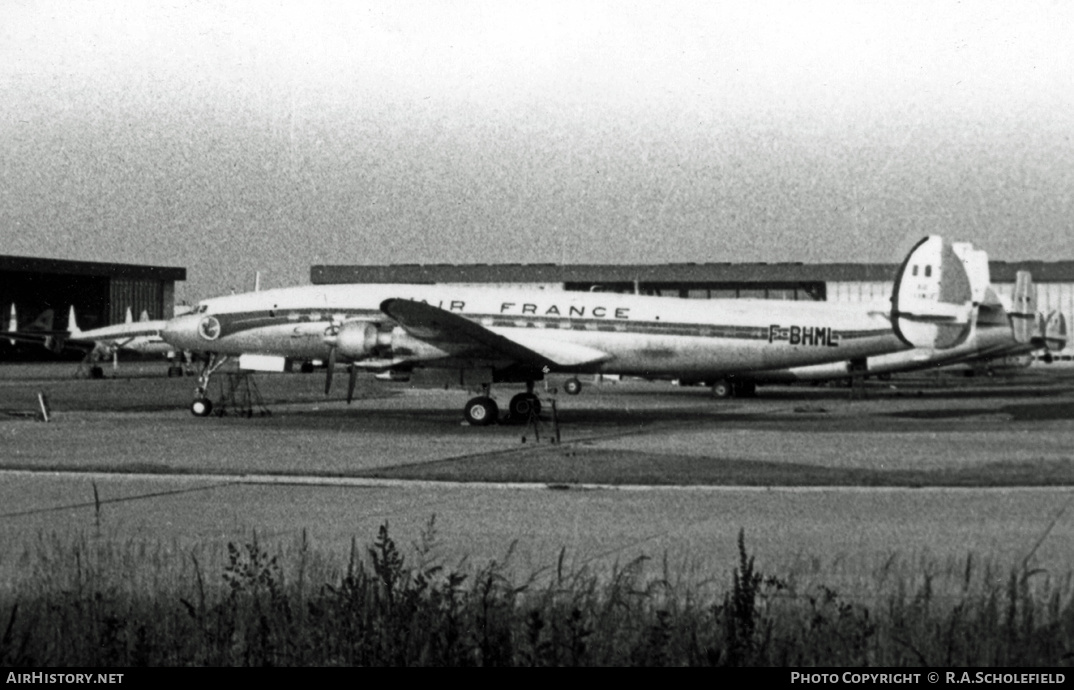 Aircraft Photo of F-BHML | Lockheed L-1049G Super Constellation | Air France | AirHistory.net #286054