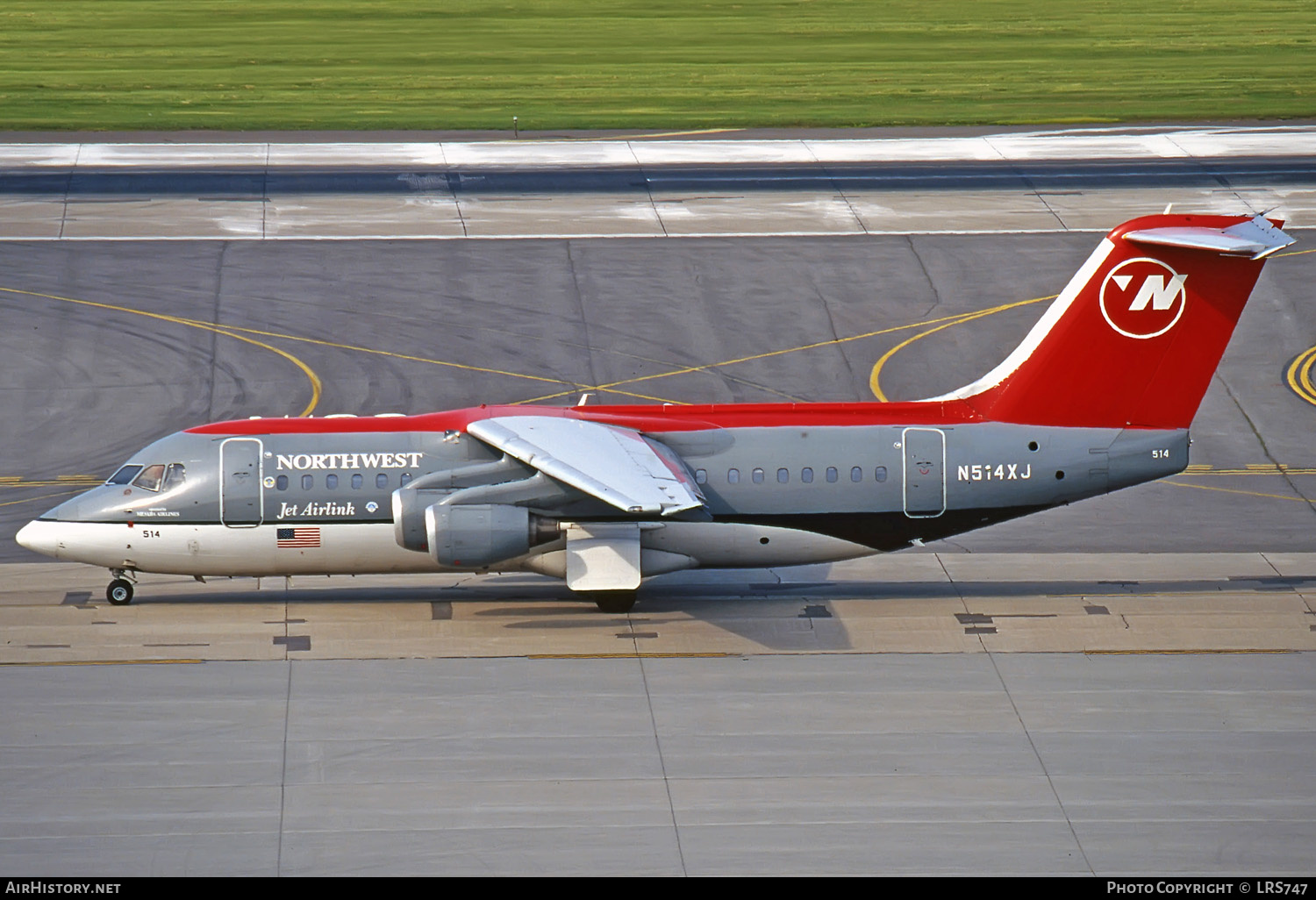 Aircraft Photo of N514XJ | British Aerospace Avro 146-RJ85 | Northwest Jet Airlink | AirHistory.net #286063