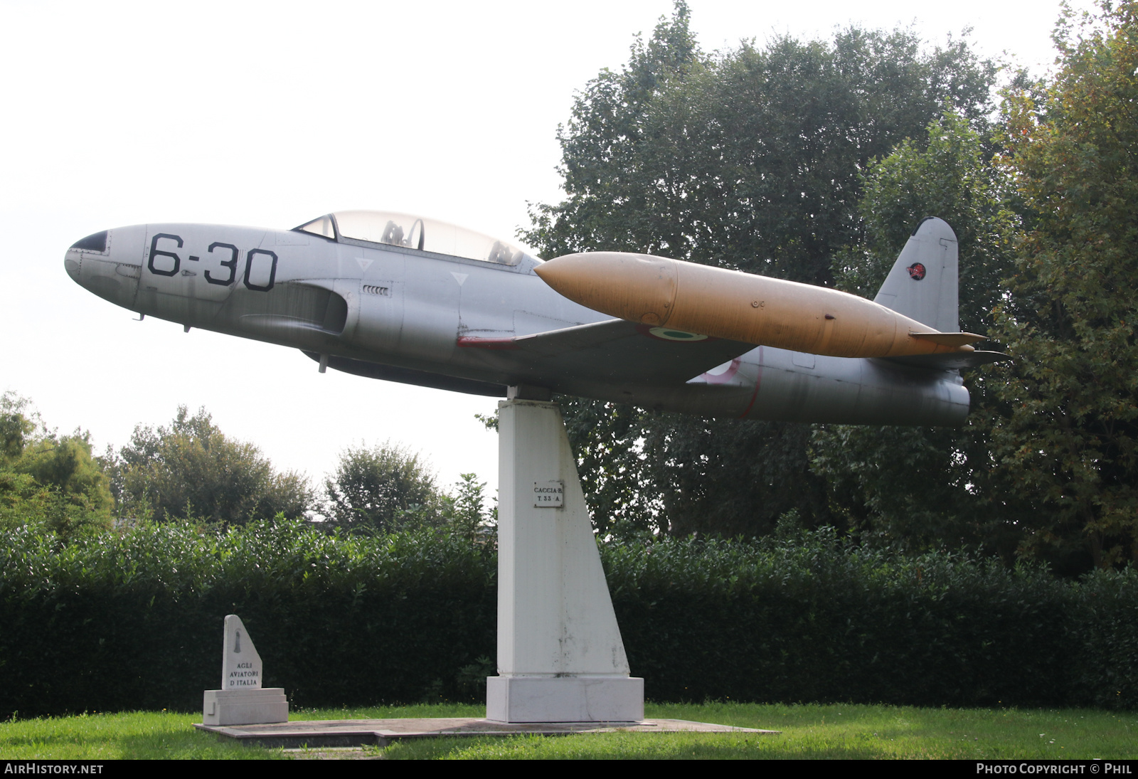 Aircraft Photo of MM51-17484 | Lockheed T-33A | Italy - Air Force | AirHistory.net #286064