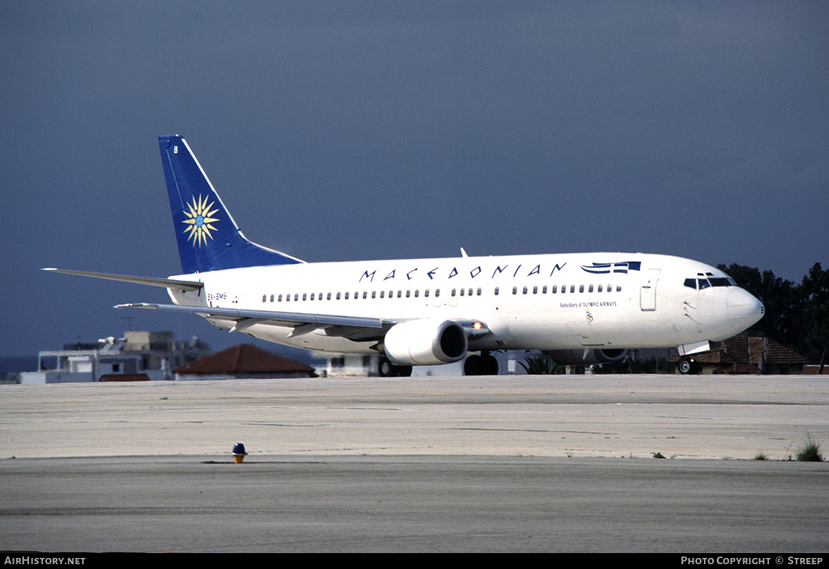 Aircraft Photo of SX-BMB | Boeing 737-46J | Macedonian Airlines | AirHistory.net #286094