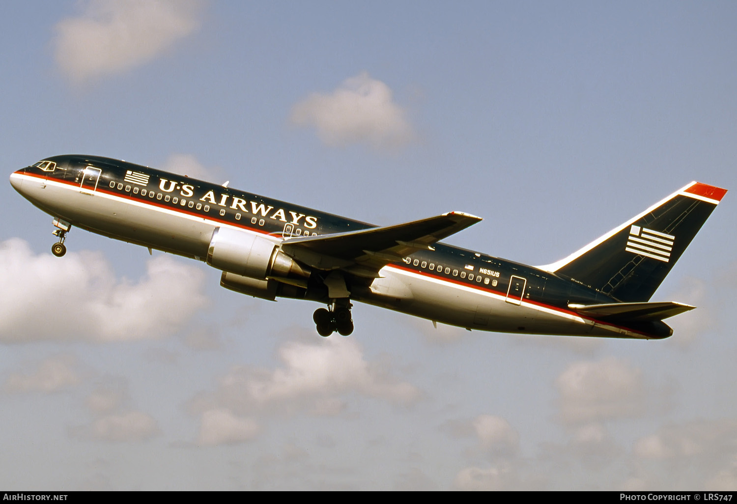 Aircraft Photo of N651US | Boeing 767-2B7/ER | US Airways | AirHistory.net #286110