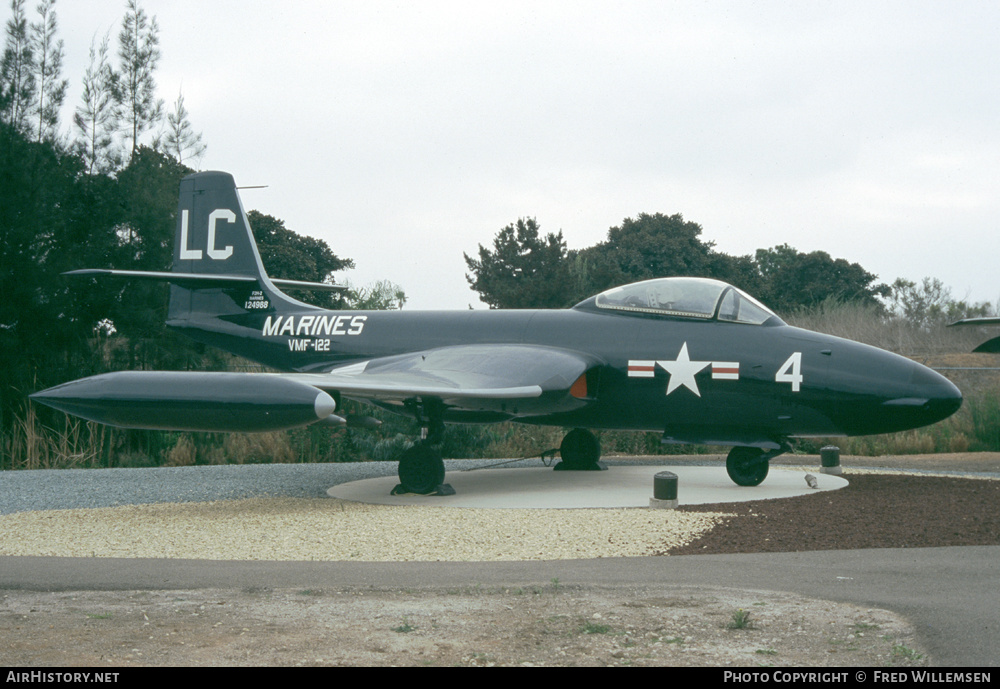 Aircraft Photo of 124988 | McDonnell F2H-2 Banshee | USA - Marines | AirHistory.net #286112