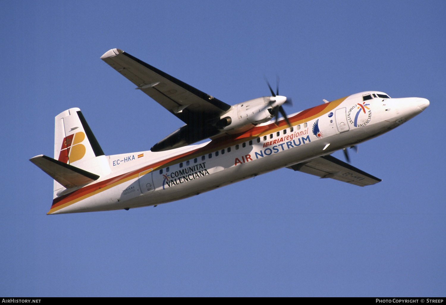 Aircraft Photo of EC-HKA | Fokker 50 | Iberia Regional | AirHistory.net #286125