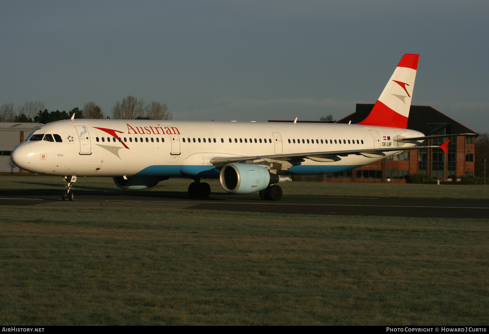 Aircraft Photo of OE-LBF | Airbus A321-211 | Austrian Airlines | AirHistory.net #286130